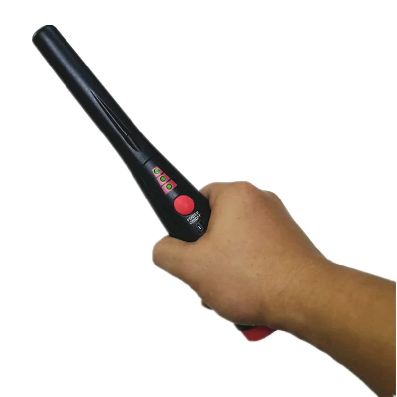 

Brand New Lowest Price 3 LED Flashlight HandHeld Metal Detector Big Promotion Metal Detector Pinpointer Detector Scanner Holster