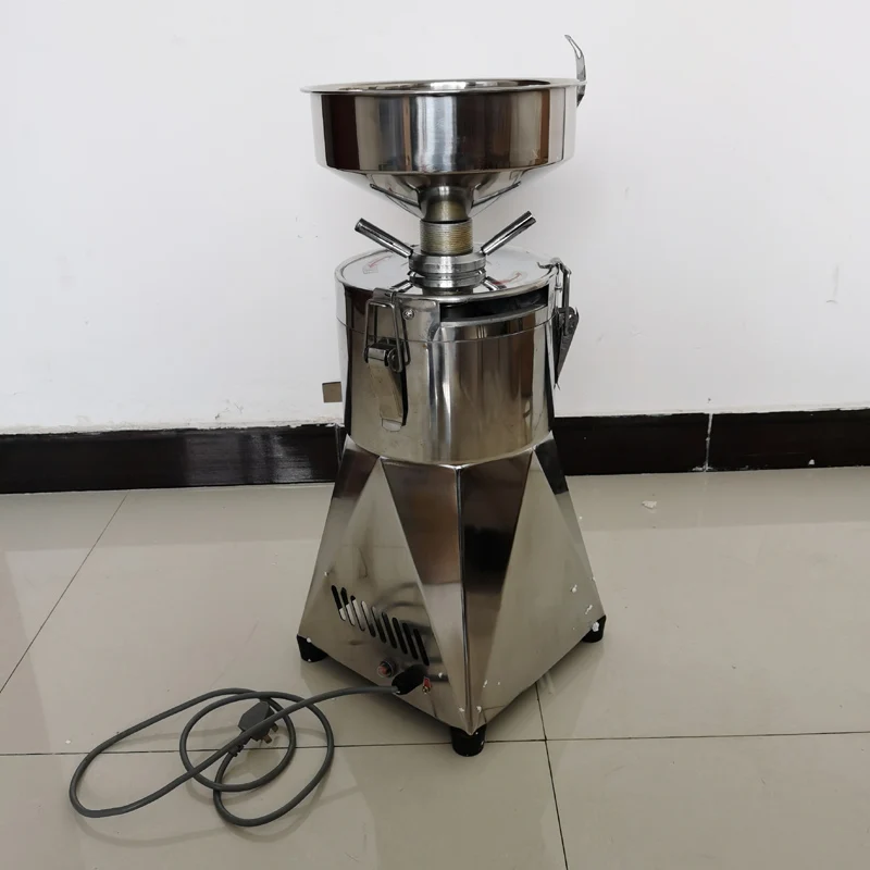 Commercial นมถั่วเหลือง Juicer Grain Crusher เครื่องปั่นนมถั่วเหลืองเครื่องบดอัตโนมัติแยก Crusher
