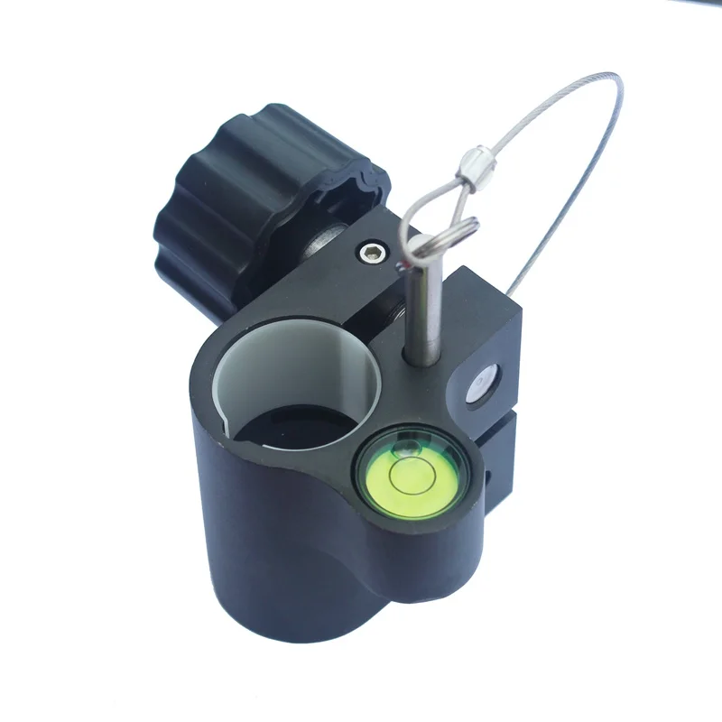 Imagem -03 - Elemento de Nivelamento Preto Conta de Bolha Nível de Alta Precisão para Chcnav Gps 25 mm Haste de Centralização de Fibra de Carbono