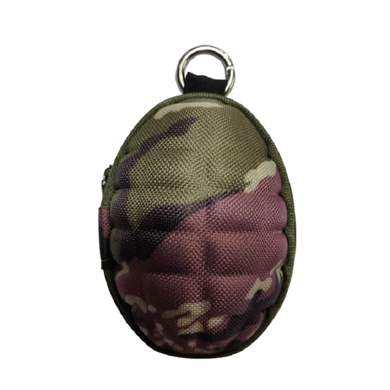 

Outdoor Personalized Grenade Bag For Lovers Convenient Waist Bag Coin Key Wallet