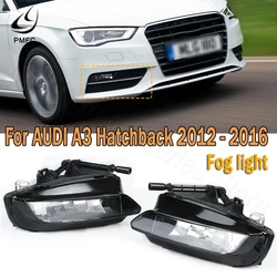 PMFC Fog Light Front Bumper Lower Halogen Fog Lamp For AUDI A3 Sportback Hatchback 2012 2013 2014 2015 2016 8V0941699C