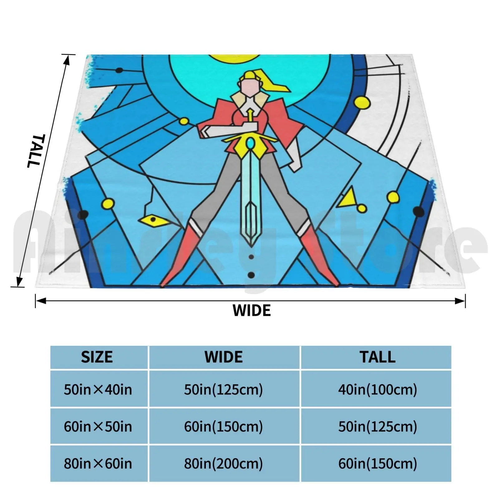 Adora's Symbol ( Dark Version ) Blanket Super Soft Warm Light Thin She Ra Shera Adora She Ra Et Les Princesses Au