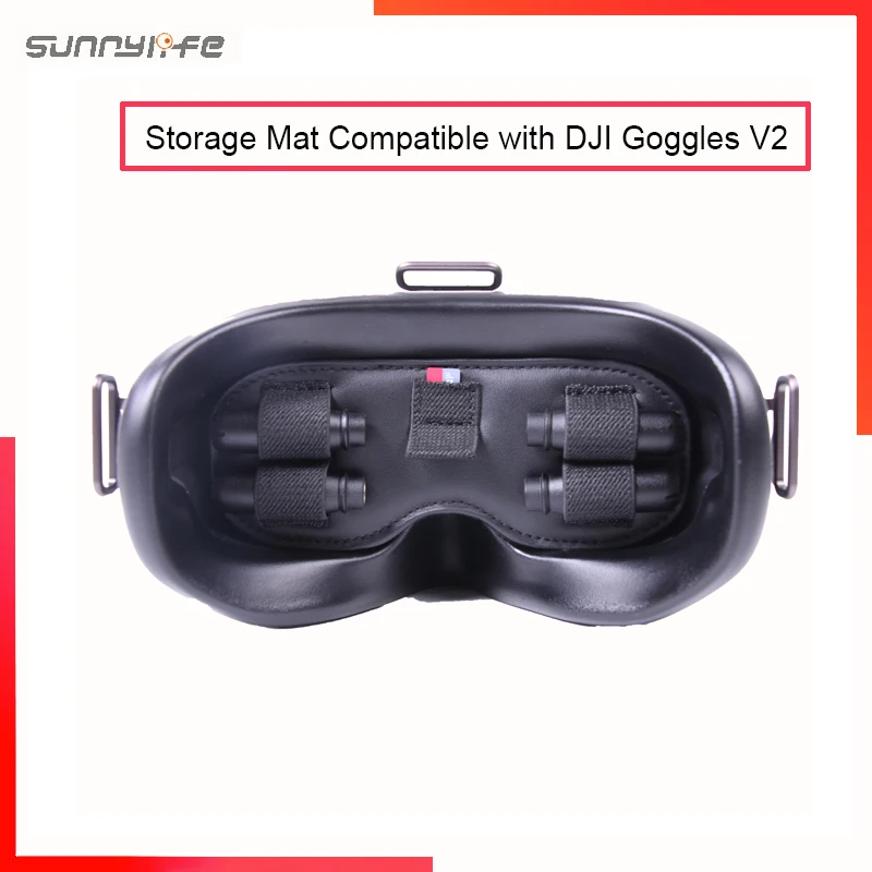 

Protective Cover for DJI FPV Goggles V2 Dustproof Sunshade Pad Antenna microSD Card Storage Holder for DJI FPV Combo Accessories