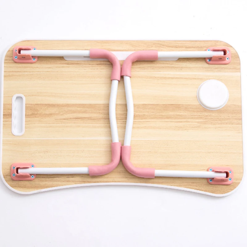 Small Table on The Bed Folding Computer Small Table In The Dormitory Girl Study Bed Desk Home Office Folding Computer Desk