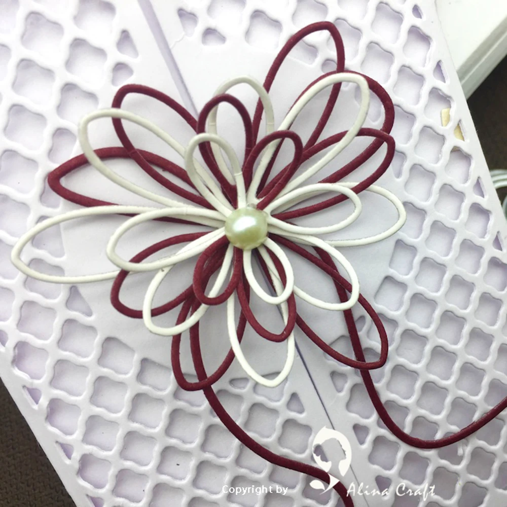 Alinacutle METAL CUTTING DIES Cut 6pc Bow Bowknot Tie Flower Gift Ribbon Present Scrapbooking PAPER CRAFT Card Album Art Cutter