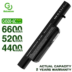 Golooloo 6 cells battery for Clevo C4500BAT-6 C4500BAT 6 B4100M C4500 C4500BAT6 B4105 B5100M B5130M W150 W240C W240HU W250H