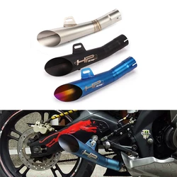 FOR Yamaha YZF R6 R3 R25 Mt 03 cbr600rr Duke 390 Motorcycle Exhaust Pipe Off-road Yoshimura GP Muffler Adapter Modification