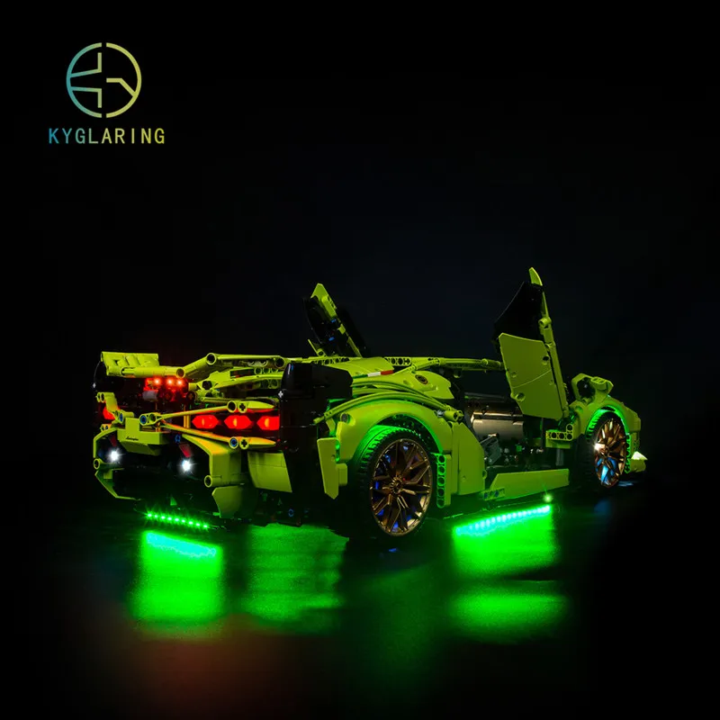 Kyglaring Led Lighting Set DIY Toys for 42115 Technic Sián FKP 37 Car Blocks Building