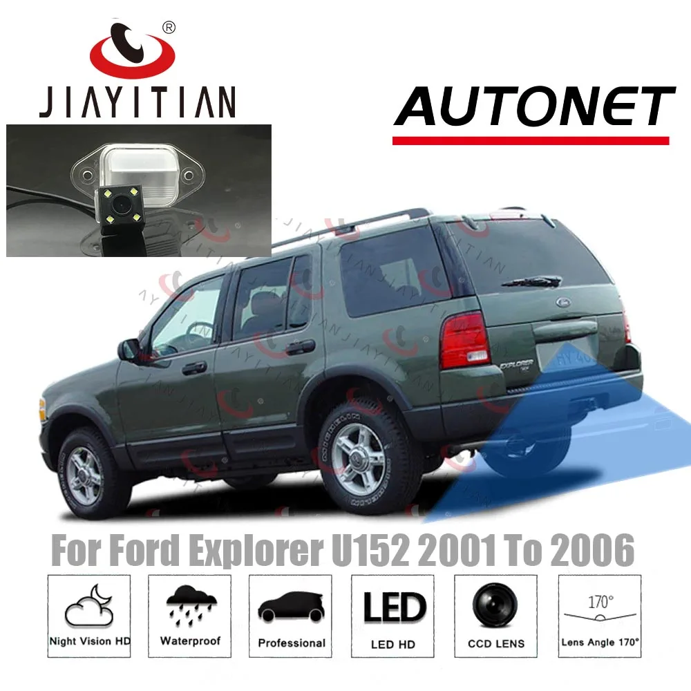 

Камера заднего вида JiaYiTian для Ford Explorer U152 2001 2002 2003 2004 2005 2006 HD CCD камера ночного видения резервная камера заднего вида для парковки
