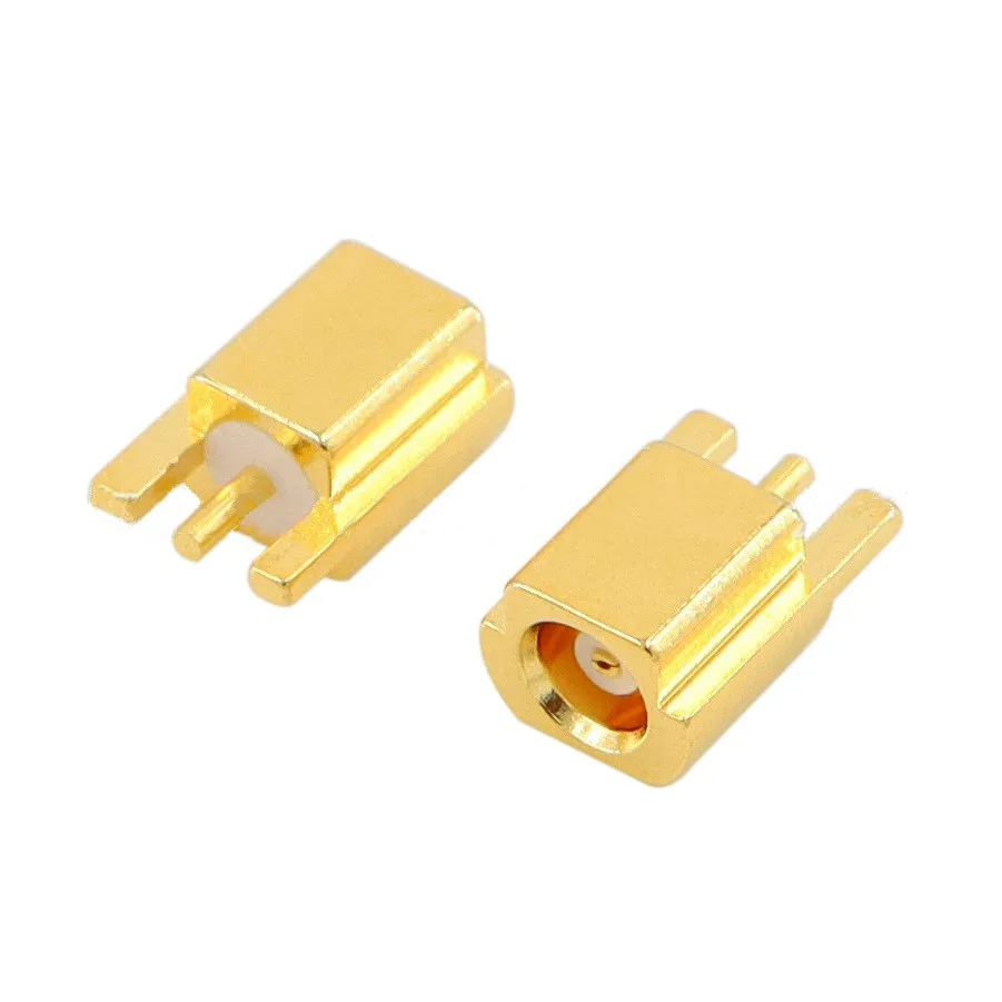 MCX female MCX-KEF Patch sink plate, antenna base tripod PCB Circuit board welding MCX RF connector