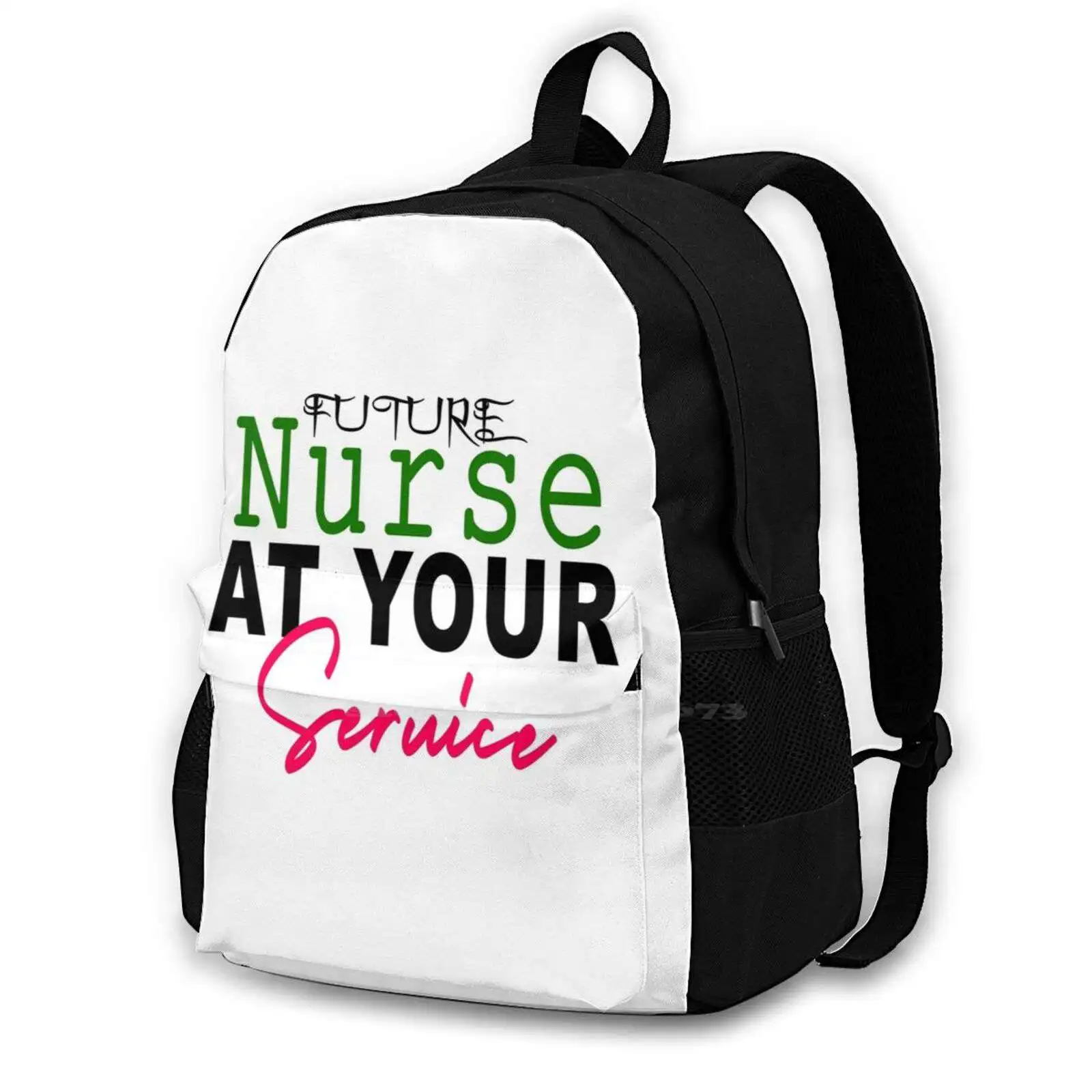 Future Nurse At Your Seruice School Bags For Teenage Girls Laptop Travel Bags Future Nurse At Your Seruice Sleep All The Day