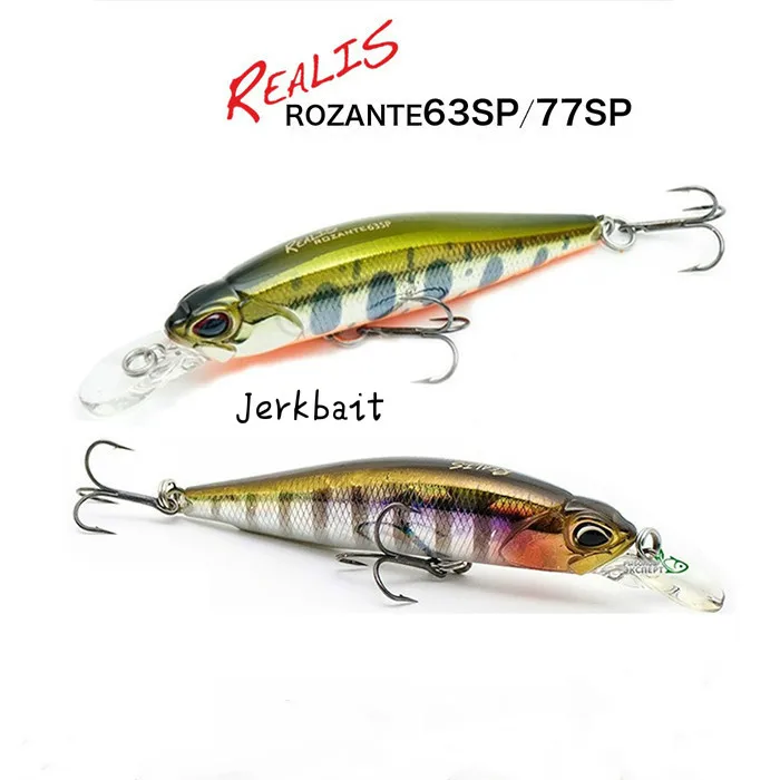 Minnow Fishing Lure Jerkbait New Bait Mino 77MM 8.4G Wobbler Carp Isca Artificial Accessories Leurre Souple Lures Equipment