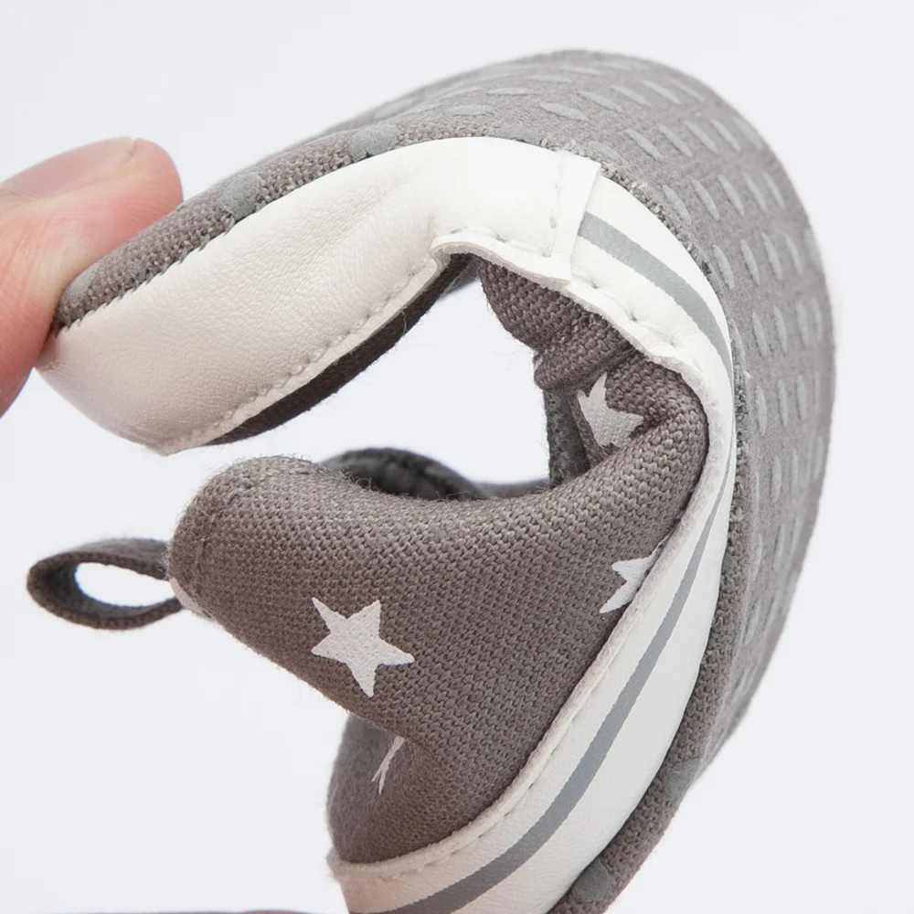 Baby Shoes Canvas Star Shoes Soft Sole Infant Casual Sport Baby Boy Girl Shoes Anti-Slip Sole First Walkers Toddler Crib Shoes