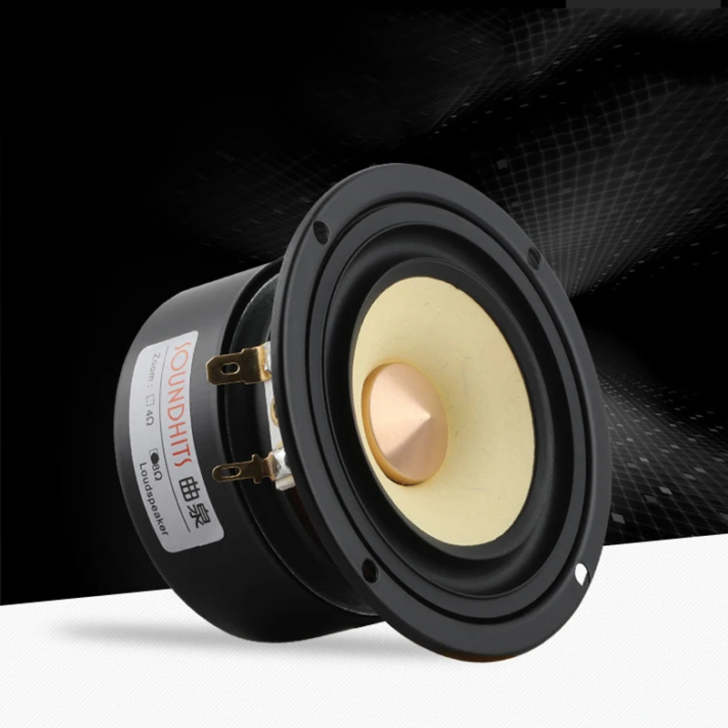 15 30W 3 Inch Speaker 4ohm~8ohm Fever Full Range Speaker Hifi Home Audio Amplifier Speaker 89dB 3dB Car Audio Modified Speaker