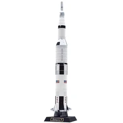 America Saturn V Rocket Space Folding Origami Art Handmade 3D Paper Model Sci-Fi Papercraft DIY Teens Adult Craft Toys ZX-008