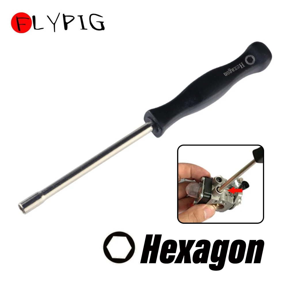 Hexagon Screwdriver Carburetor carb Adjustment hand Tool for Zama Walbro Poulan Husqvarna Stihl Ryobi Homelite 2 Cycle Engine