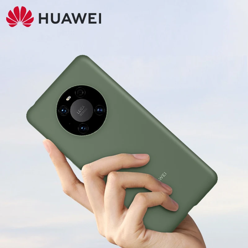 Huawei Mate 40 Pro silicone case cover Liquid Silicone Luxury Case For huawei Mate 40 pro screen protector lens glass with logo