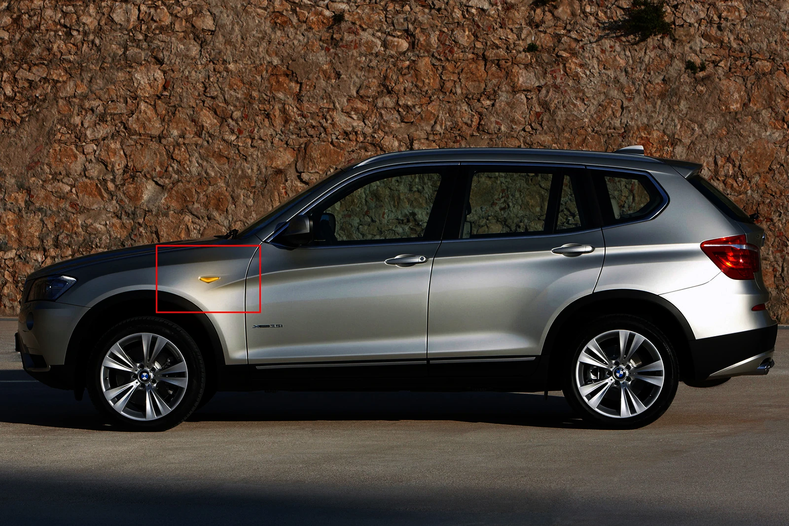 ANGRONG 2x لسيارات BMW X5 X3 X6 F25 E70 E72 ديناميكية LED الجانب ماركر مكرر ضوء Canbus