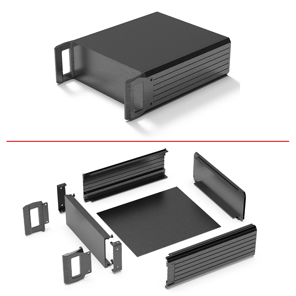 Project PCB Power Case Equipment Junction Custom Distribution Enclosure Aluminium Customization Electrical Housing 229W 3U 270L