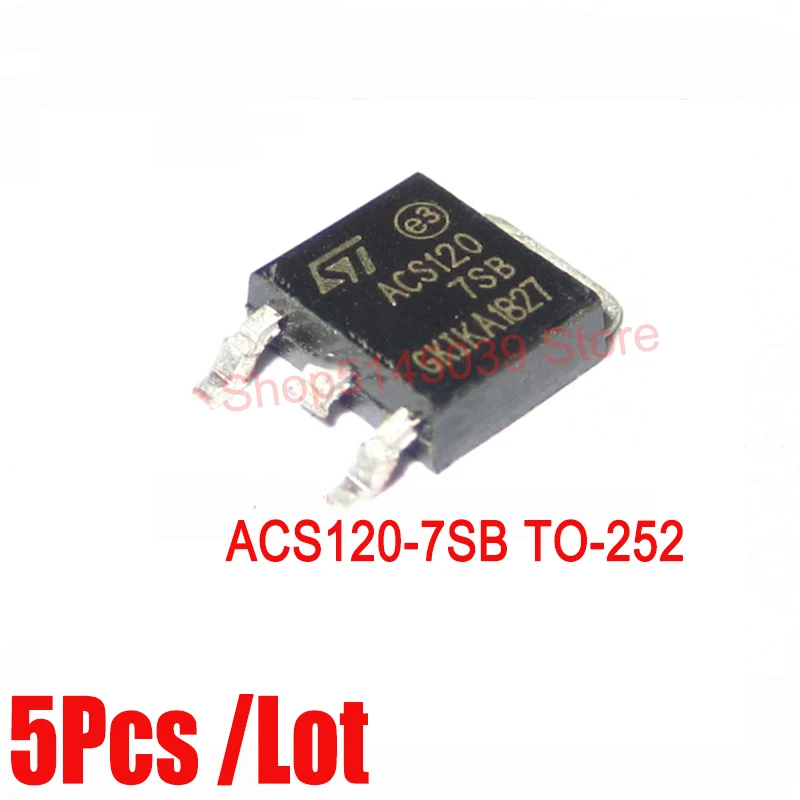 (5piece) ACS1207S ACS120-7SB ACS1207 / P1003BDF / STD85N3LH5 85N3LH5 / SUM85N03-06P SUM85N03 / ME35N10-G  TO-252 MOS