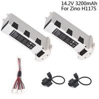 Upgrade Battery 11.4V 3200mah with cable For Hubsan ZINO Battery H117S Drone Quadcopter Spare Parts 11.4V Battery parts For ZINO