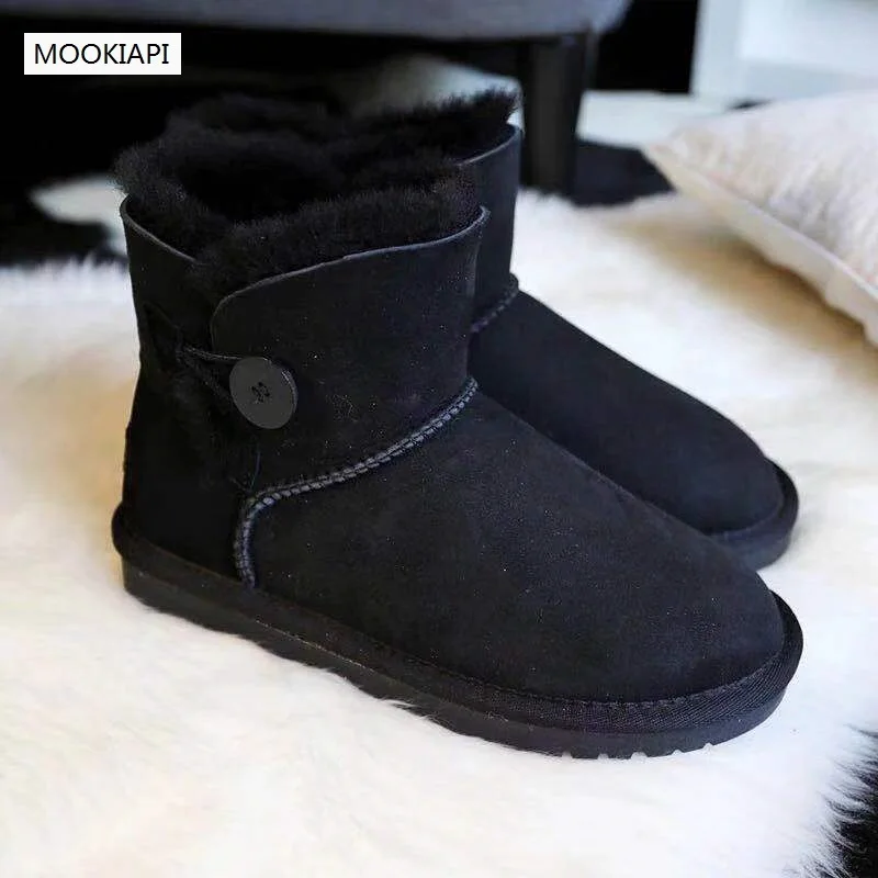 

Australia's latest high-quality snow boots, women's shoes, real sheepskin, natural wool, six colors, free delivery