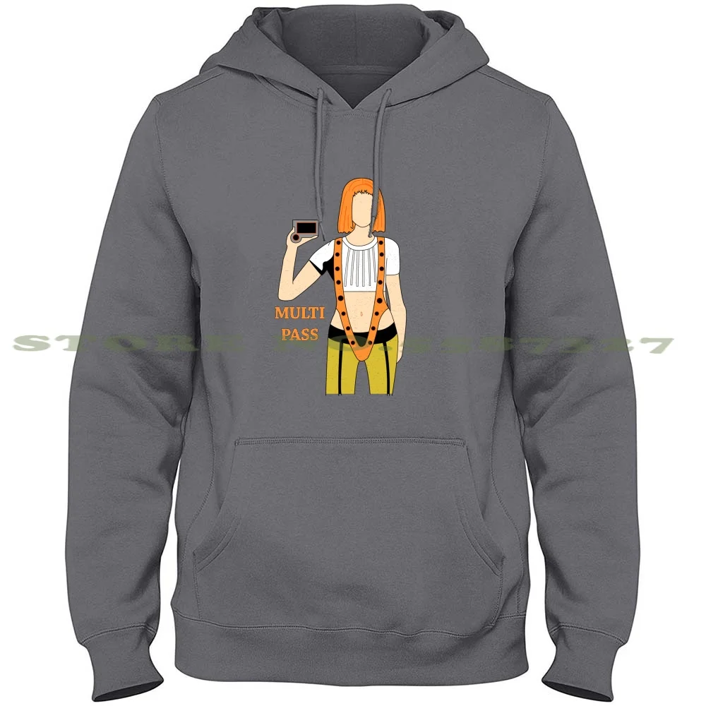 Leeloo Dallas Multi Pass 100% Pure Cotton Hoodie Tshirt The Fifth Element 5Th Element Leeloo Dallas Korben Dallas Green Zorg