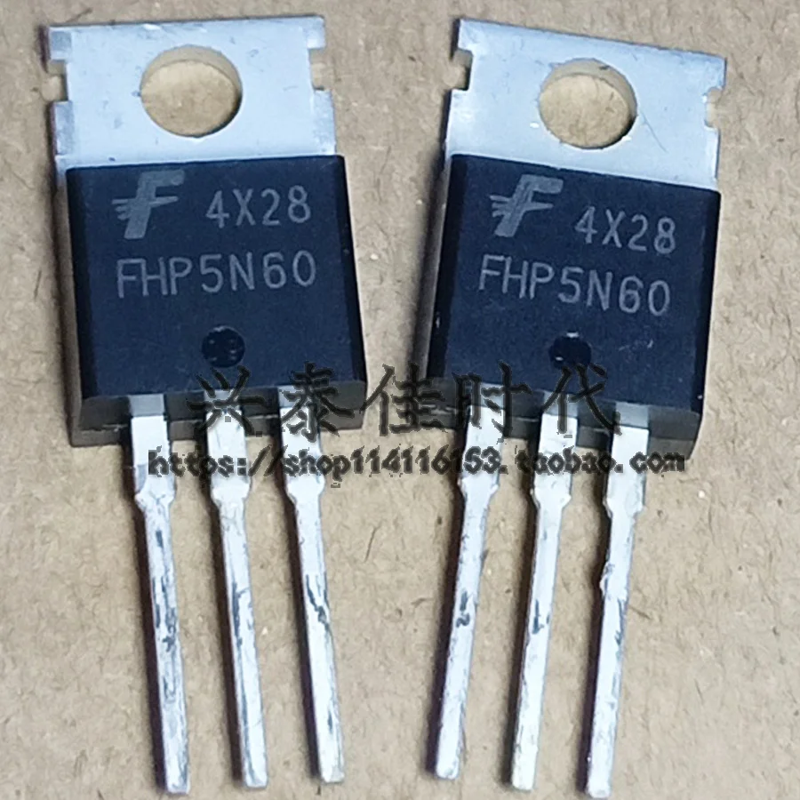 Original new 5pcs/ FHP5N60 5N60 5A/600V TO-220