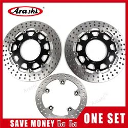 Arashi 1 Set CNC Front Rear Brake Disc For BMW F800GS ADV ABS 2013 - 2018 Brake Rotors F800 F 800 GS 800GS ADVENTURE 2014 2015