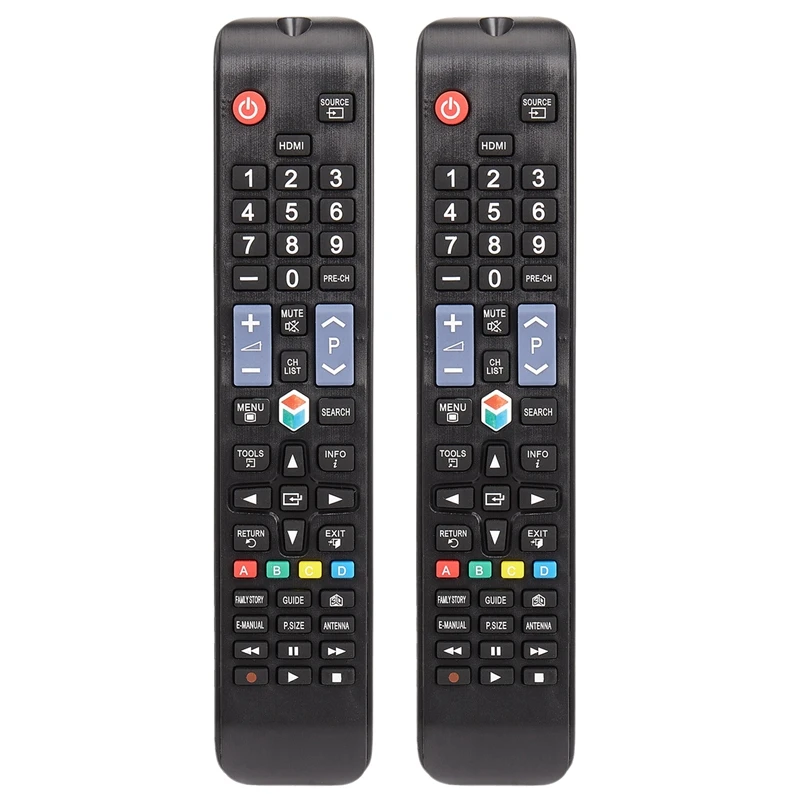 2X NEW Guality For SAMSUNG AA59-00594A Smart TV 3D Remote Control AA59-00581A AA59-00582A AA59-00638A