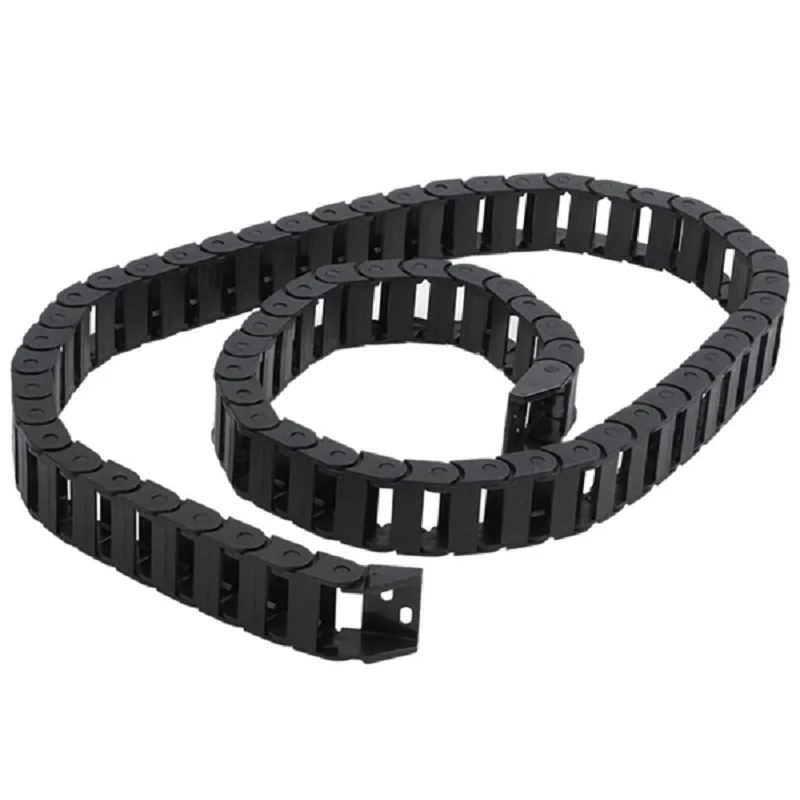 Promocja! Kable łańcuchowe 10x20mm 1M otwarte po obu stronach plastikowa linka przenośnik łańcuchowy kablowej