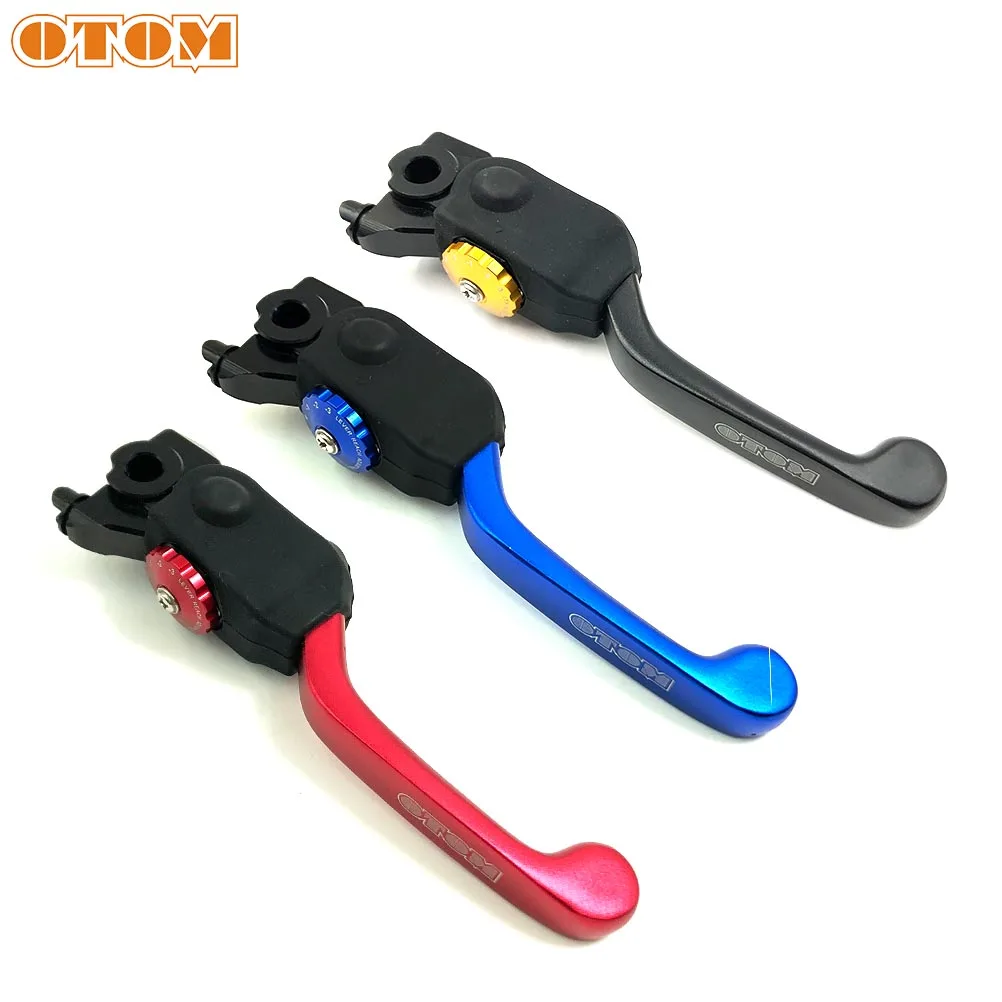 OTOM CNC Motorcycle Scooter Nissin Brake Lever Lightweight Aluminum Bicycle Brake Handle Levers For HONDA CRF250 CRF250R CRF450R