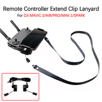 For DJI Mavic 2 Mini Air Pro Spark Remote Controller Phone Extend Bracket Mount Clip Hanging Buckle Lanyard Neckband Accessories