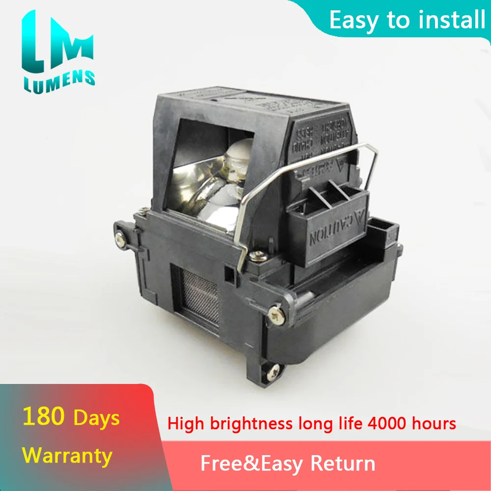

High Bright ELPLP61 For Epson EB915W EB925 EB910W EB430 EB435W (mercury free, powered by LED)
