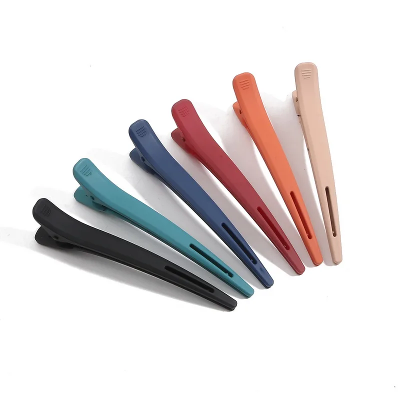 

Large Hair Styling Clips Professional Hairdresser Clamp Hair Pins Women Girls Hairpin Hair Cutting Tools Color Acrylic Barrette