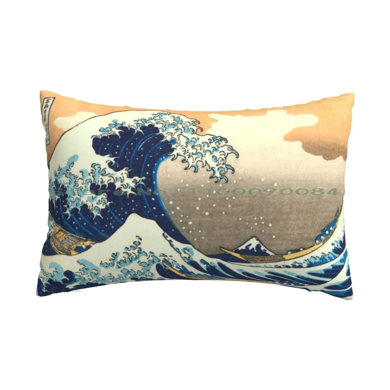 

Great Wave Off Kanagawa By Hokusai Japanese Woodcut Pillow Case 20x30 50*75 Sofa Bedroom Miguel Oliveira Race Rider Grandprix