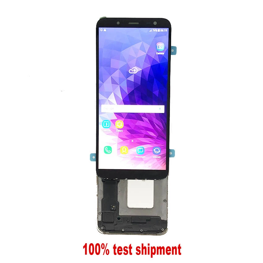 IMAZ Metal Iron sheet LCD For Samsung Galaxy J6 2018 J600 J600F J600Y/G LCD Display+Touch Screen Digitizer Assembly For J6 LCD