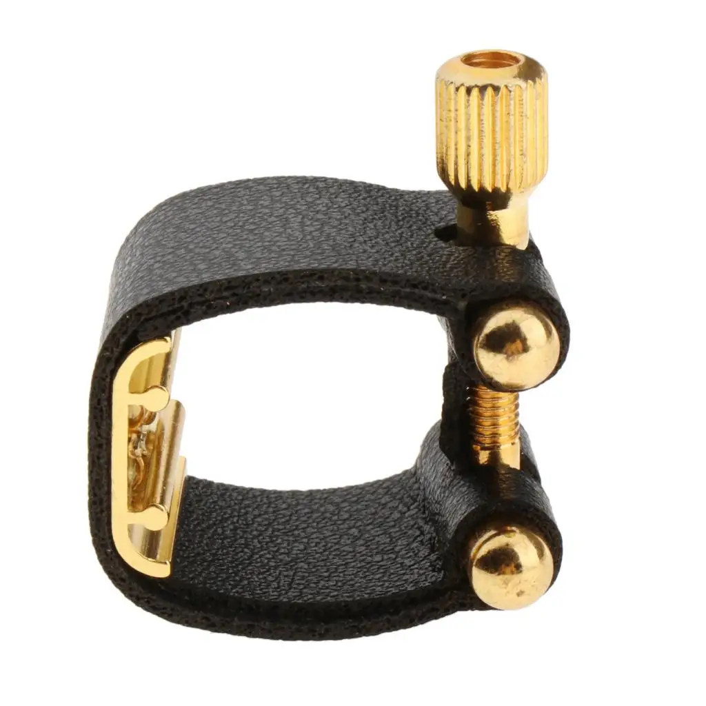 Saxophone Mouthpiece Clip Alto Tenor Soprano Sax Ligature Fastener Clip for Sax Clarinet Part Replacement