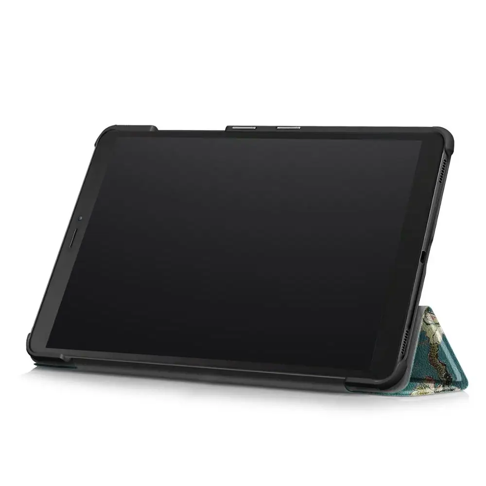 For Samsung Galaxy Tab A 8.0 2019 Case Leather Magnetic Stand Cover For Galaxy Tab A 8,0 inch SM-T290 SM-T295 Non S Pen Model