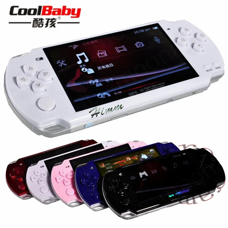 Imagem -03 - Handheld Game Player com Built-in 5000 Jogos Console de Jogos Portátil Pmp Mp3 Mp4 Mp5 Player fm Câmera 43 em 8gb 2023 Novo