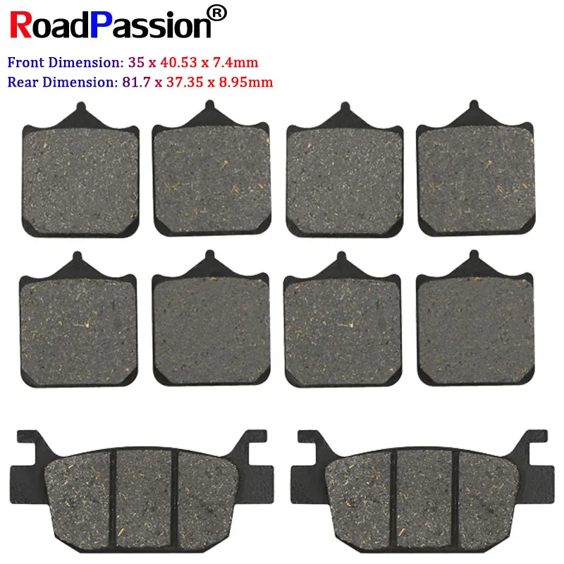 

Motorcycle Parts Front Rear Brake Pads Disks For Benelli TRK502 TRK502X TRK 502 BJ500GS-A TRK502 X BJ 500 BJ500 GS-A