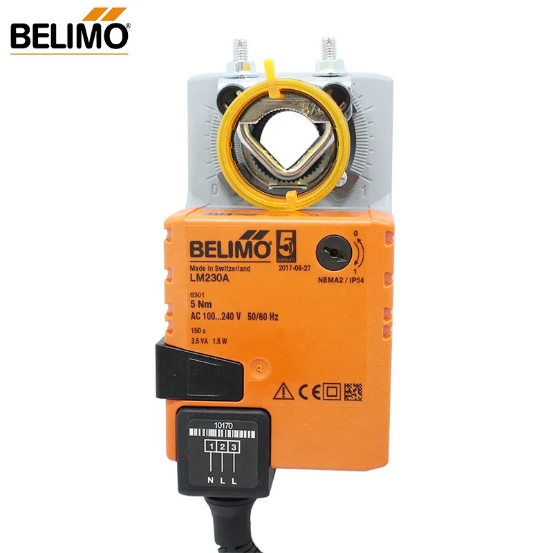 BELIMO 5Nm 230v Lm230a Switch Type Damper Actuator for building services installations