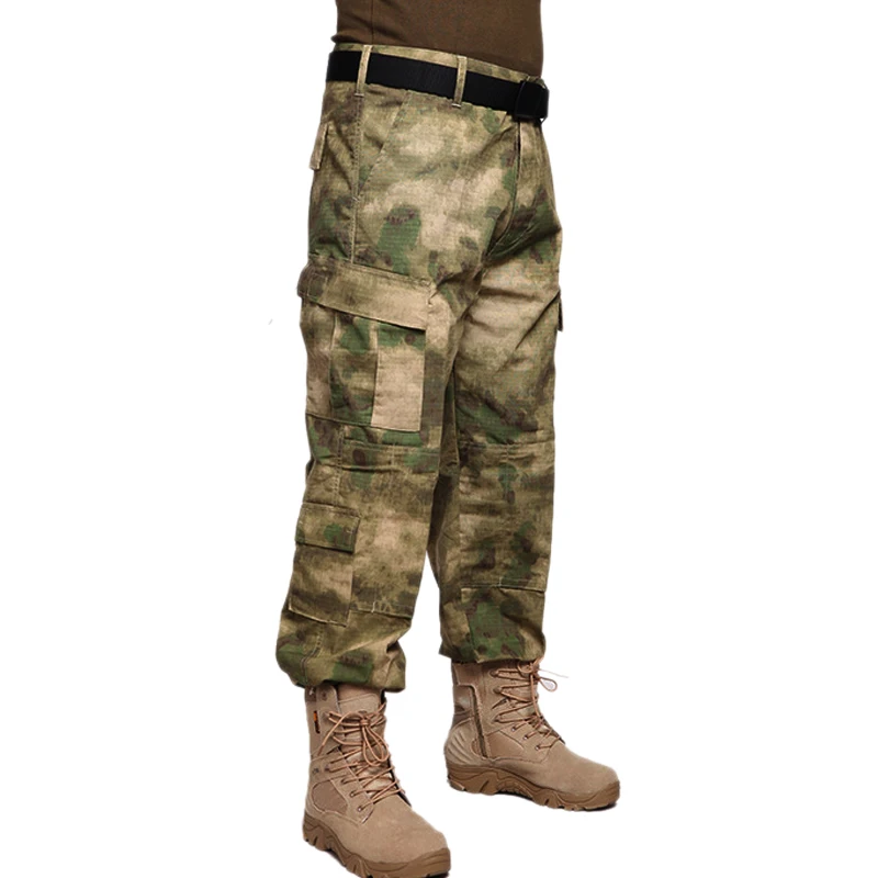 Pantalones militares para acampar, senderismo, otoño e invierno, uniforme del ejército, ropa de camuflaje al aire libre, FG