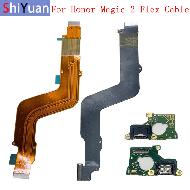 USB Charging Port Connector Board Flex Cable For Honor Magic 2 Main Board LCD Flex Cable Replacement Parts