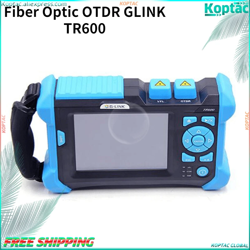 New Fiber Optic OTDR GLINK TR600 Equal To JDSU MTS-4000 OTDR 1310/1550nm 32/30dB High Quality