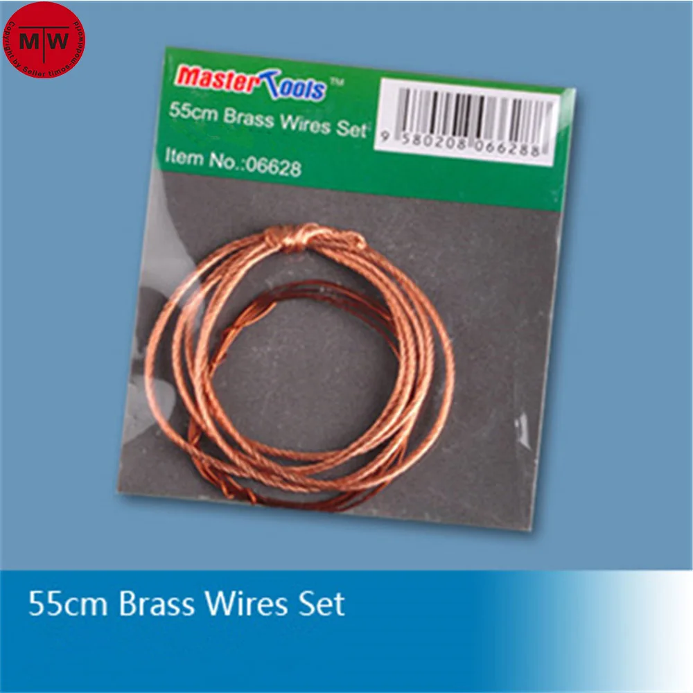 Trumpeter Master Tools 55cm Brass Wires Cable Set Model Building Tool(Include two types,as picture shown) #06628