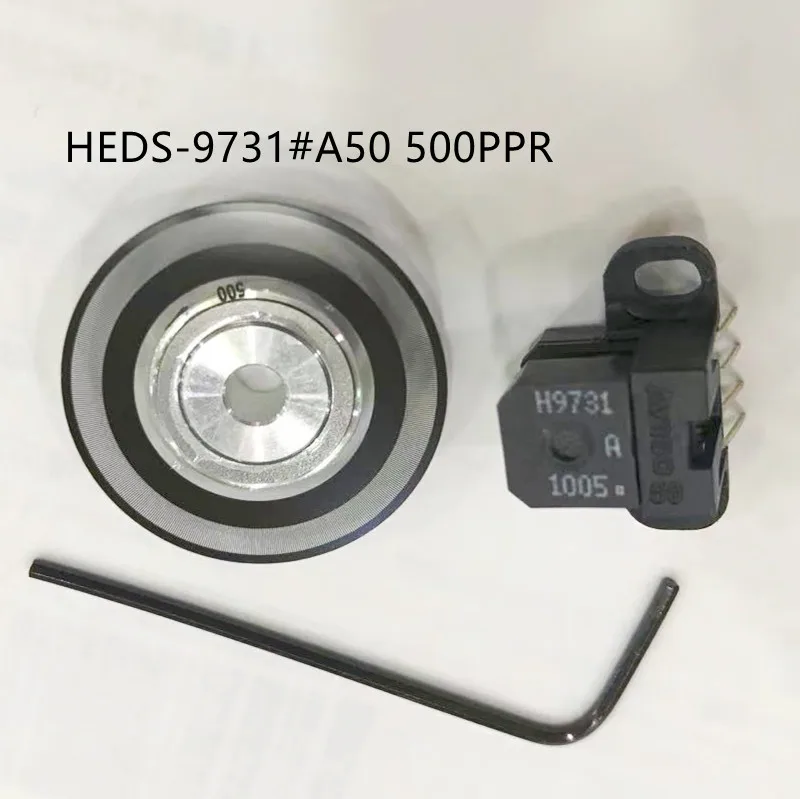 HEDS-9731#A50 HEDS-9731A54 H9731A50 AB 2CH 500CPR 500PPR encoder disk sendor and coder wheel