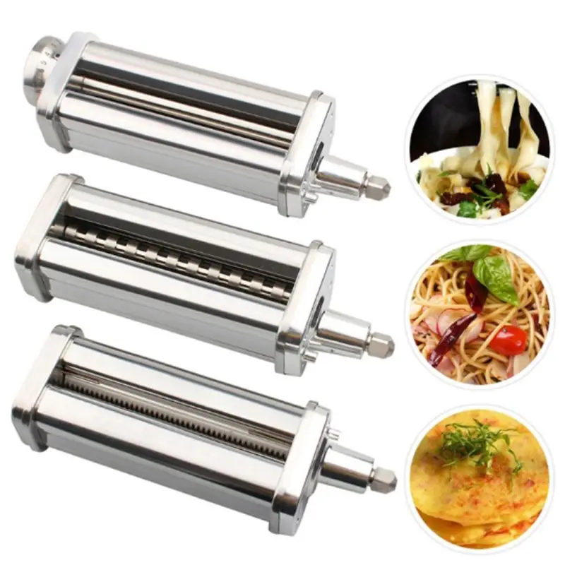 Makers Repair Parts for Thin/Thick/Flaky Noodles Cutter Roller for Stand Mixers Pasta Processor 19QE