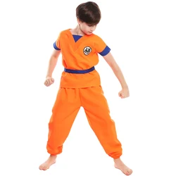 Menino Dragão Filho Traje Dia das Crianças Purim Bola Halloween Cosplay Go Ku Fantasy Fancy Dress