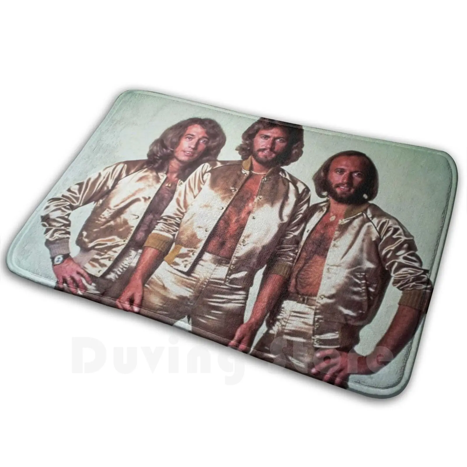 Om Barry Gibb Popular Music #08 Carpet Mat Rug Cushion Soft Non-Slip The Were A Music Group Formed In 1958 Consisted Of